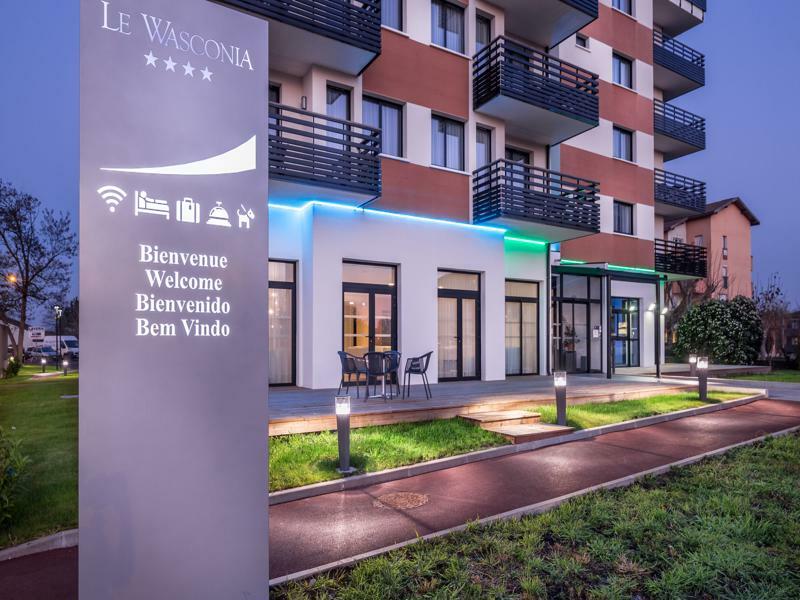 Le Wasconia Appart'Hotel Дакс Экстерьер фото